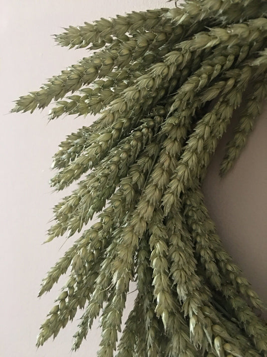 Dried Wheat Wreath