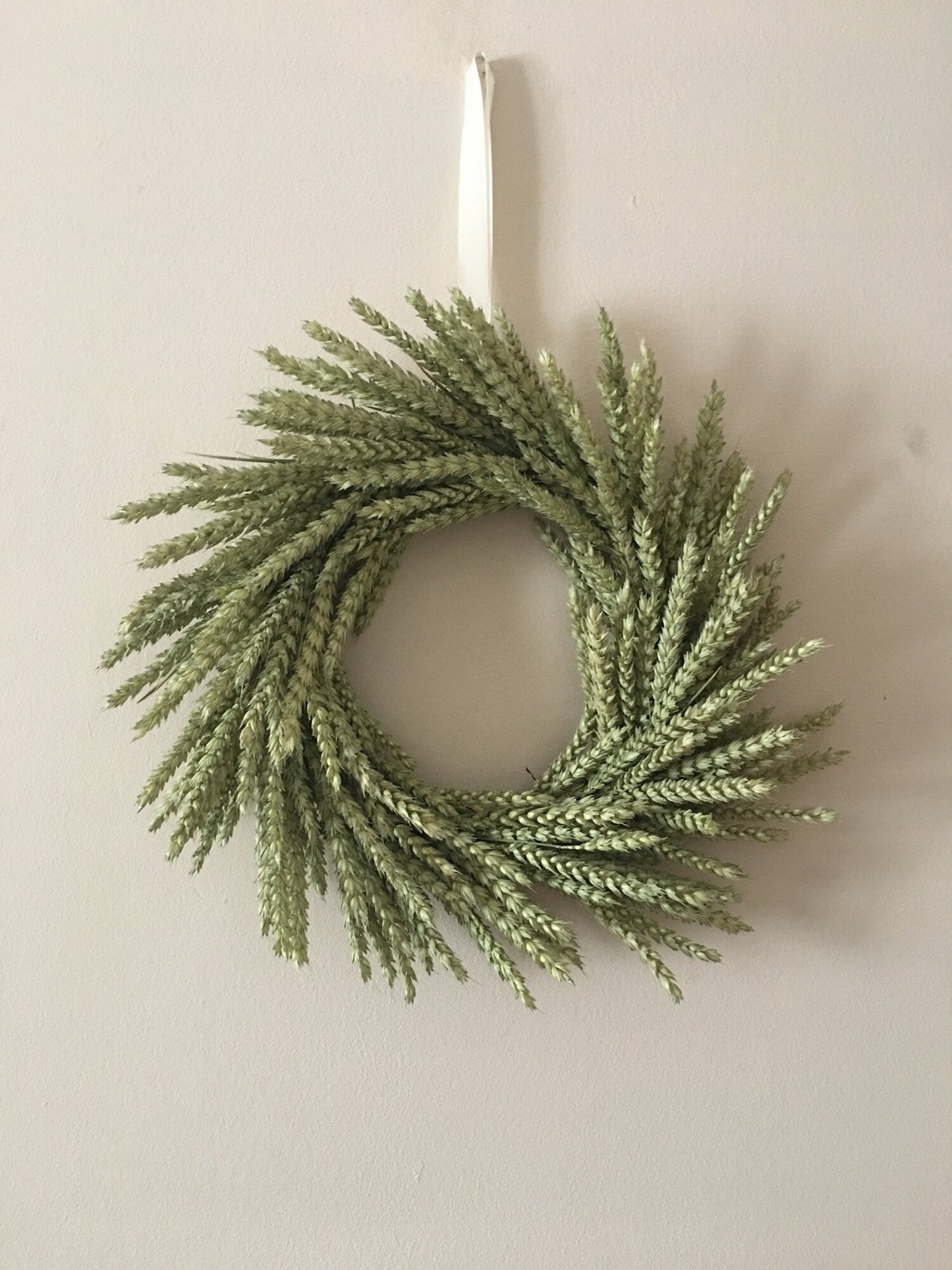 Dried Wheat Wreath